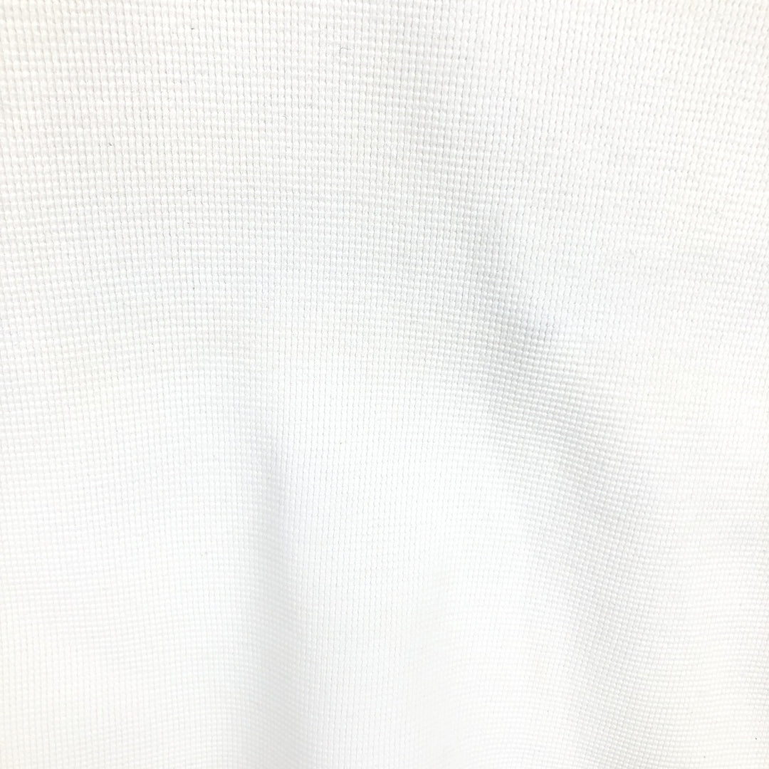 Ralph Lauren POLO RALPH LAUREN One-Point Thermal Long-Sleeve T-Shirt, Waffle Knit, Women's Size M (approx.) cotton white type Vintage Second Hand