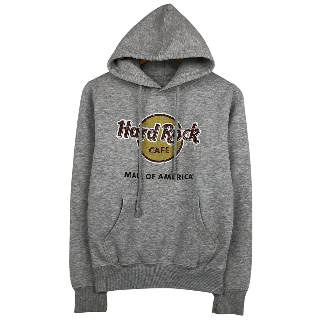 HARD ROCK CAFE Advertising Pullover Hoodie, Women's, Size S cotton gray type Vintage Second Hand