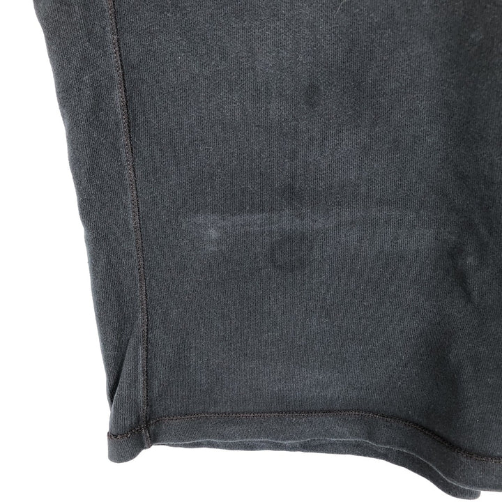 Ralph Lauren POLO by Ralph Lauren Half-Zip Sweatshirt (Women's Size M) cotton black type Vintage Second Hand
