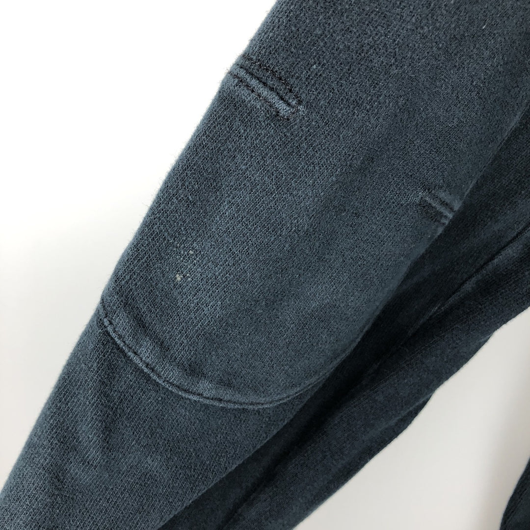 Ralph Lauren POLO by Ralph Lauren Half-Zip Sweatshirt (Women's Size M) cotton black type Vintage Second Hand