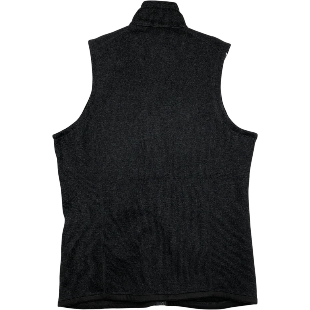 Patagonia Better Sweater Vest 25887FA19 Fleece Vest (Women's Size L) polyester black type Vintage Second Hand