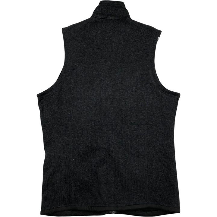 Patagonia Better Sweater Vest 25887FA19 Fleece Vest (Women's Size L) polyester black type Vintage Second Hand