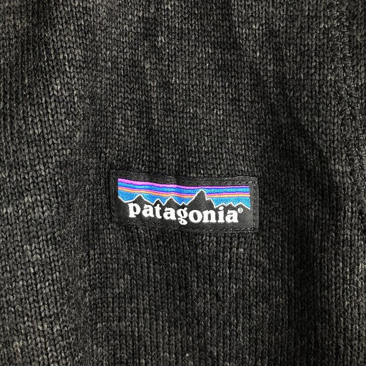 Patagonia Better Sweater Vest 25887FA19 Fleece Vest (Women's Size L) polyester black type Vintage Second Hand