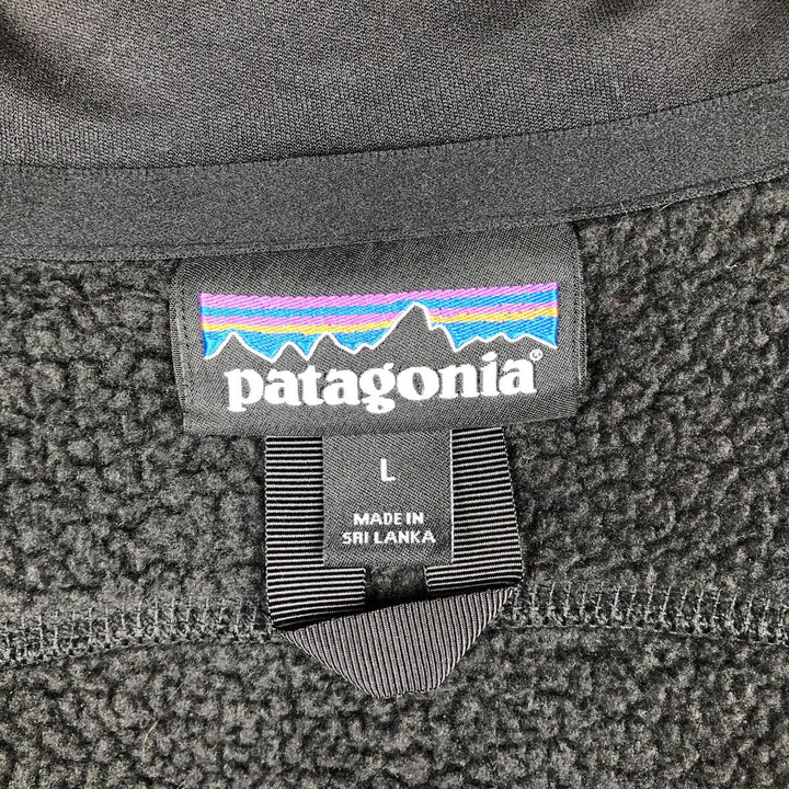 Patagonia Better Sweater Vest 25886FA18 Fleece Vest (Women's Size L) polyester black type Vintage Second Hand