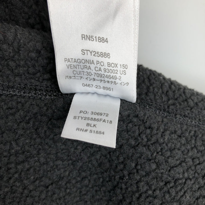 Patagonia Better Sweater Vest 25886FA18 Fleece Vest (Women's Size L) polyester black type Vintage Second Hand