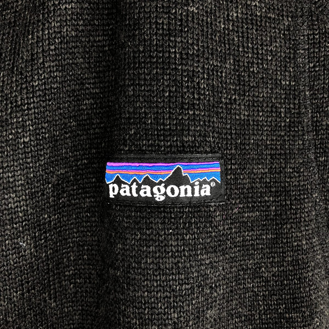 Patagonia Better Sweater Vest 25886FA18 Fleece Vest (Women's Size L) polyester black type Vintage Second Hand