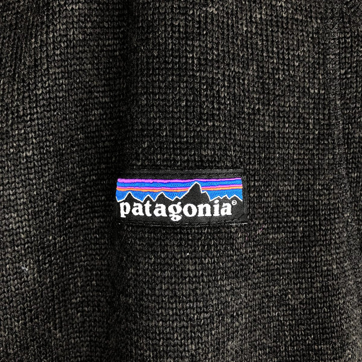 Patagonia Better Sweater Vest 25886FA18 Fleece Vest (Women's Size L) polyester black type Vintage Second Hand