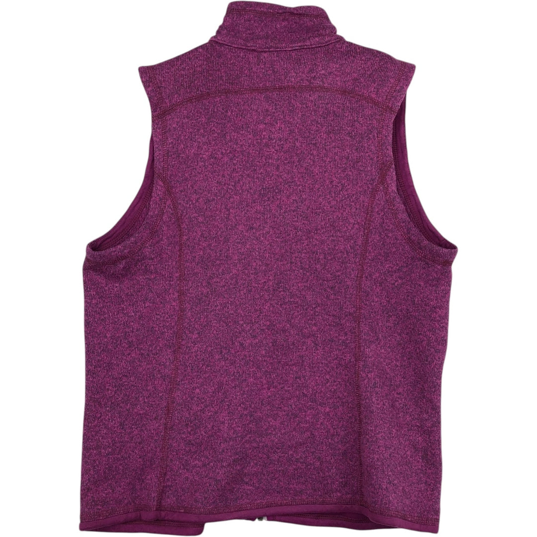 Patagonia Better Sweater Vest 25886FA16 Fleece Vest (Women's Size M) polyester pink type Vintage Second Hand
