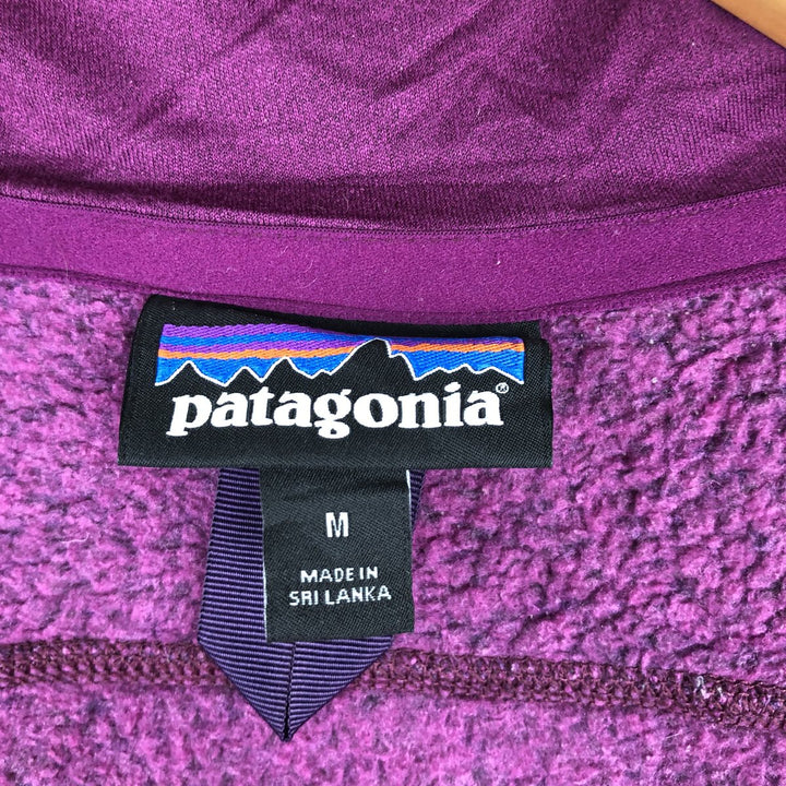 Patagonia Better Sweater Vest 25886FA16 Fleece Vest (Women's Size M) polyester pink type Vintage Second Hand