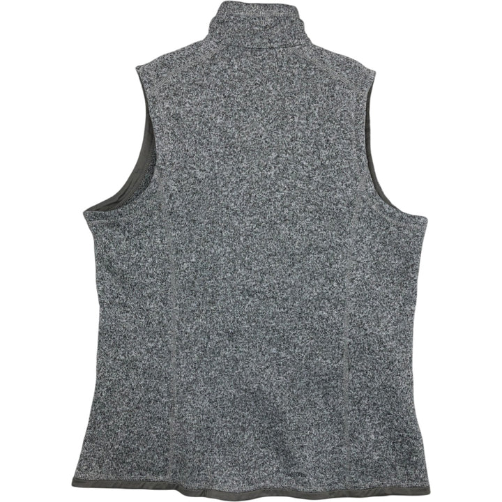 Patagonia Better Sweater Vest 25887FA19 Fleece Vest, Women's XL (approx.) polyester gray type Vintage Second Hand