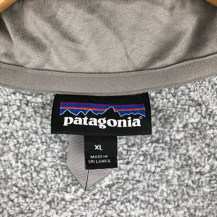 Patagonia Better Sweater Vest 25887FA19 Fleece Vest, Women's XL (approx.) polyester gray type Vintage Second Hand