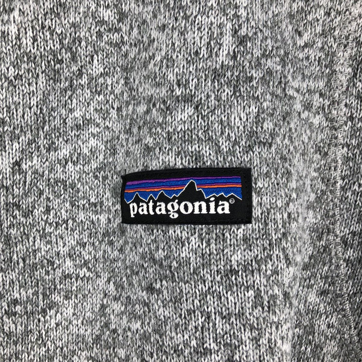 Patagonia Better Sweater Vest 25887FA19 Fleece Vest, Women's XL (approx.) polyester gray type Vintage Second Hand
