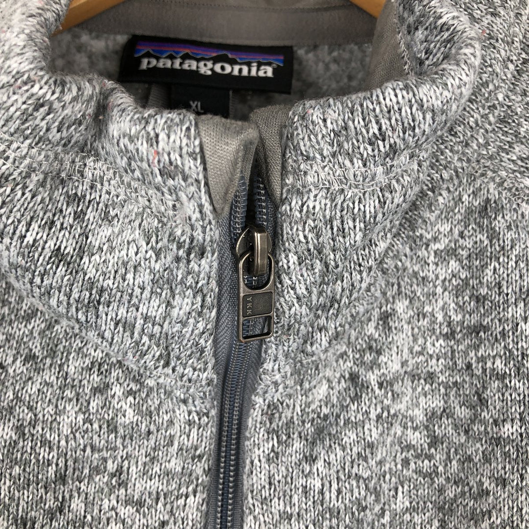 Patagonia Better Sweater Vest 25887FA19 Fleece Vest, Women's XL (approx.) polyester gray type Vintage Second Hand