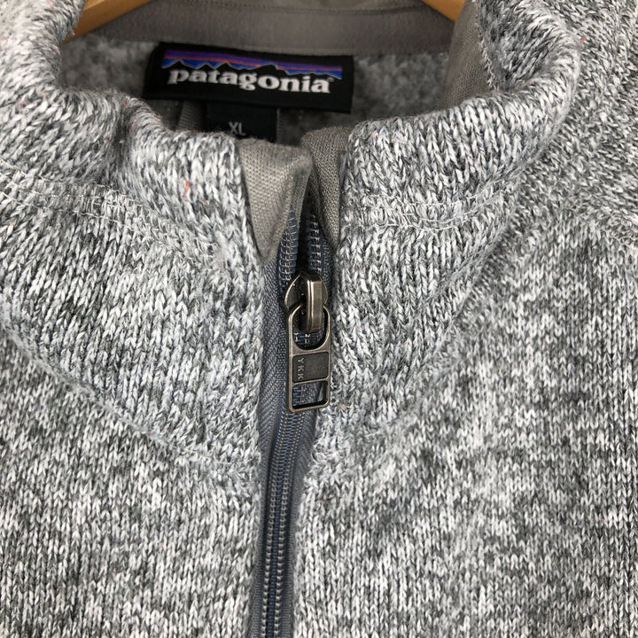 Patagonia Better Sweater Vest 25887FA19 Fleece Vest, Women's XL (approx.) polyester gray type Vintage Second Hand
