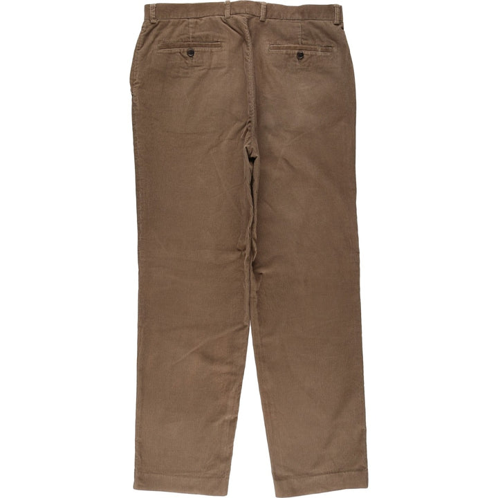 Ralph Lauren corduroy pants, women's size XXL (equivalent to w34). cotton Khaki type beige Vintage Second Hand