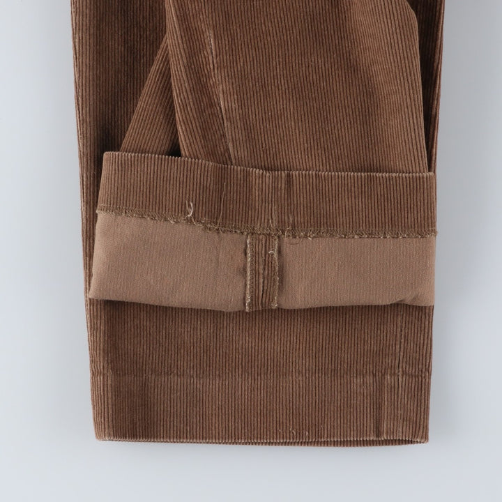 Ralph Lauren corduroy pants, women's size XXL (equivalent to w34). cotton Khaki type beige Vintage Second Hand