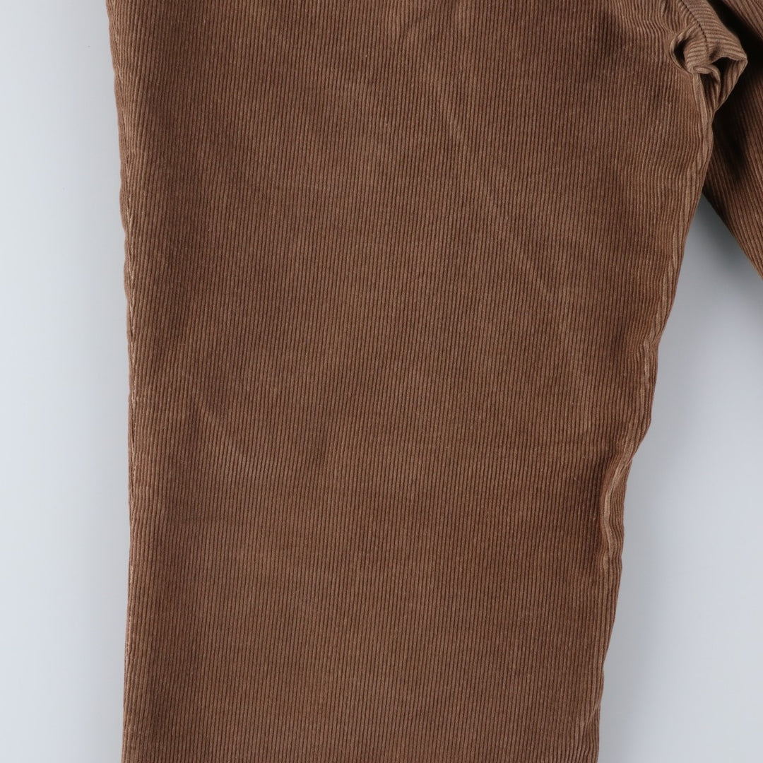 Ralph Lauren corduroy pants, women's size XXL (equivalent to w34). cotton Khaki type beige Vintage Second Hand
