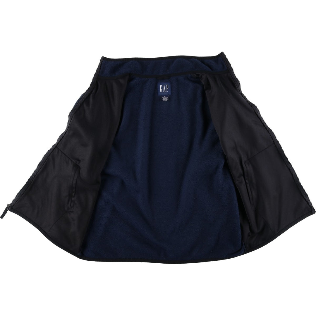 90'S GAP Old Gap Fleece Jacket, Men's XL, Vintage polyester navy blue type Vintage Second Hand