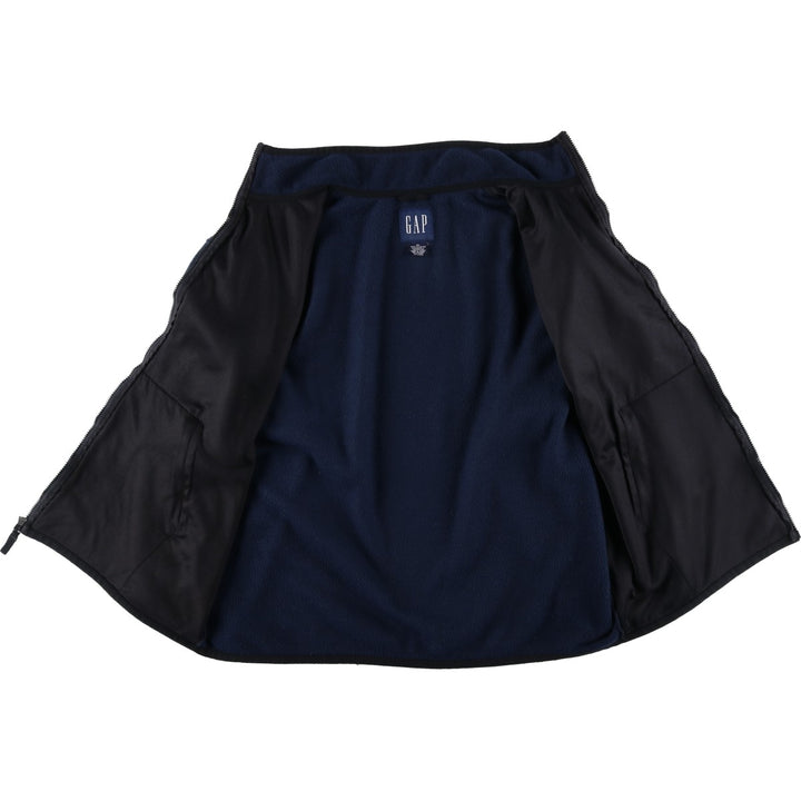 90'S GAP Old Gap Fleece Jacket, Men's XL, Vintage polyester navy blue type Vintage Second Hand