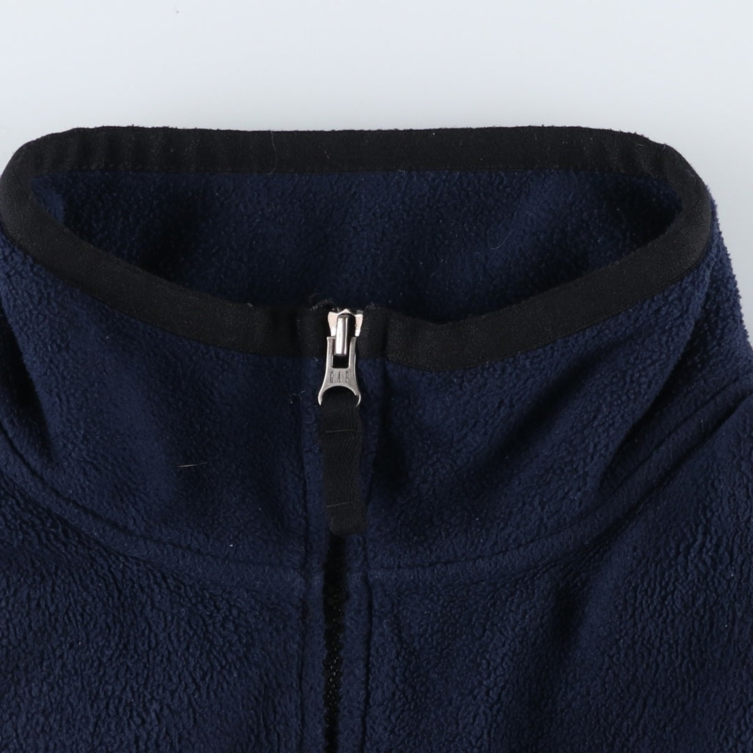 90'S GAP Old Gap Fleece Jacket, Men's XL, Vintage polyester navy blue type Vintage Second Hand