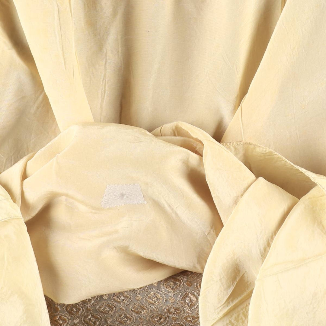 Back-opening maxi A-line skirt, women's size S. unclear Beige type Vintage Second Hand