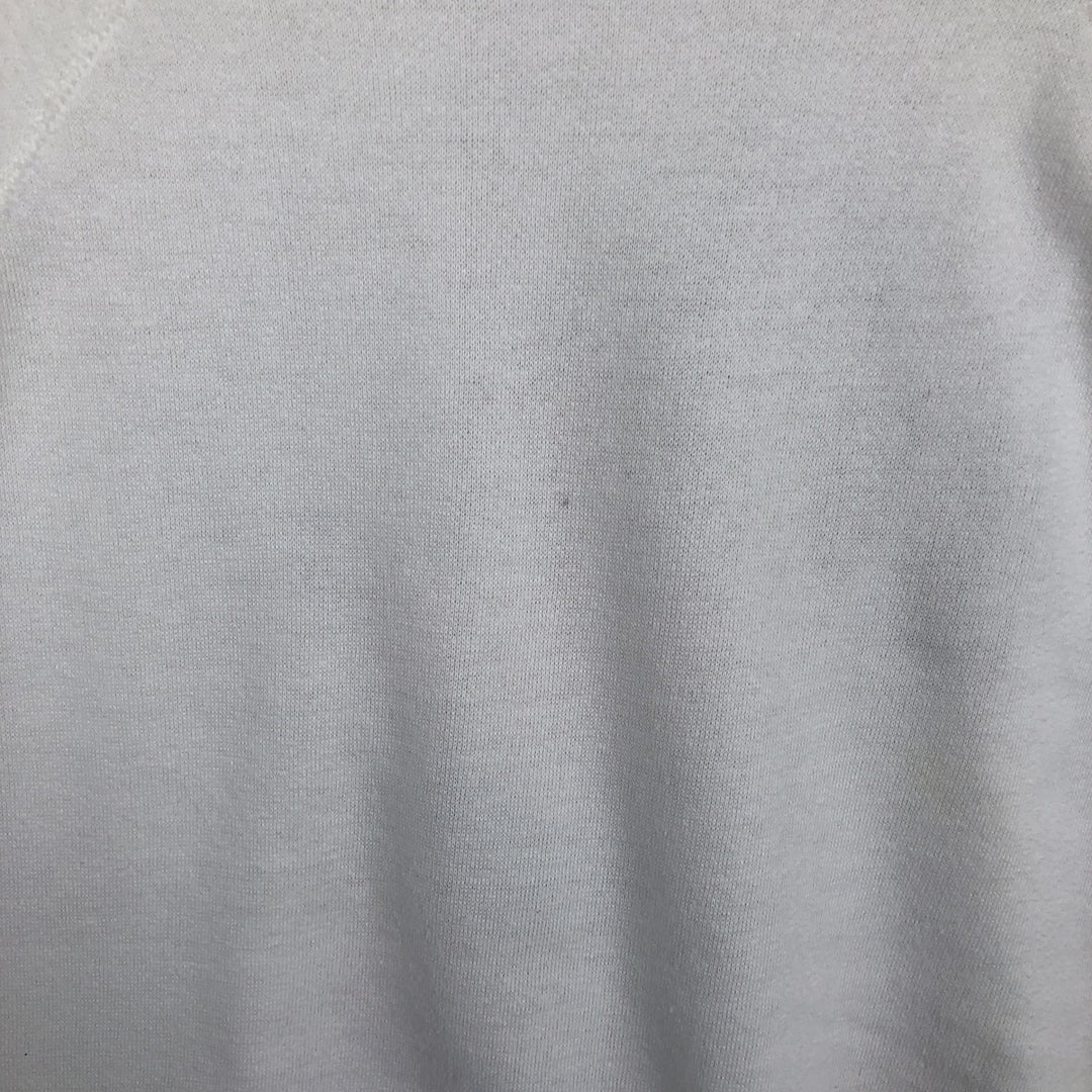 80'S Tultex Mickey Mouse Character Sweatshirt, Made in USA, Women's Size L (Equivalent), Vintage cotton white type Vintage Second Hand