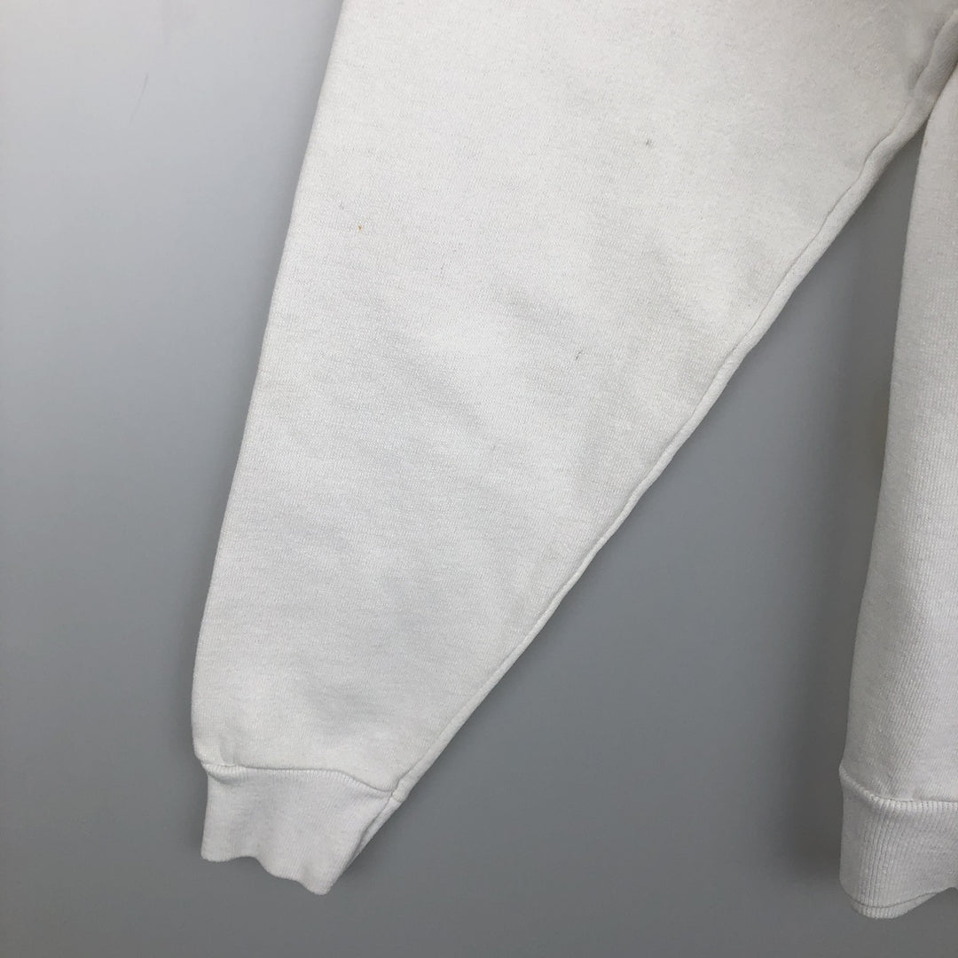 80'S Tultex Mickey Mouse Character Sweatshirt, Made in USA, Women's Size L (Equivalent), Vintage cotton white type Vintage Second Hand