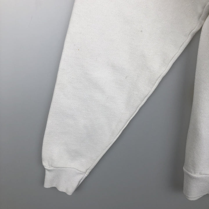 80'S Tultex Mickey Mouse Character Sweatshirt, Made in USA, Women's Size L (Equivalent), Vintage cotton white type Vintage Second Hand