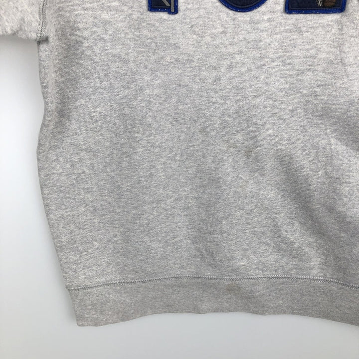 Ralph Lauren POLO RALPH LAUREN Polo Bear Logo Sweatshirt (Women's Size L) cotton gray type Vintage Second Hand