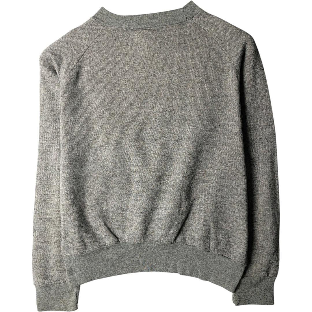 MIAMI Printed Sweatshirt, Women's Size L (approx.), Vintage unclear gray type Vintage Second Hand