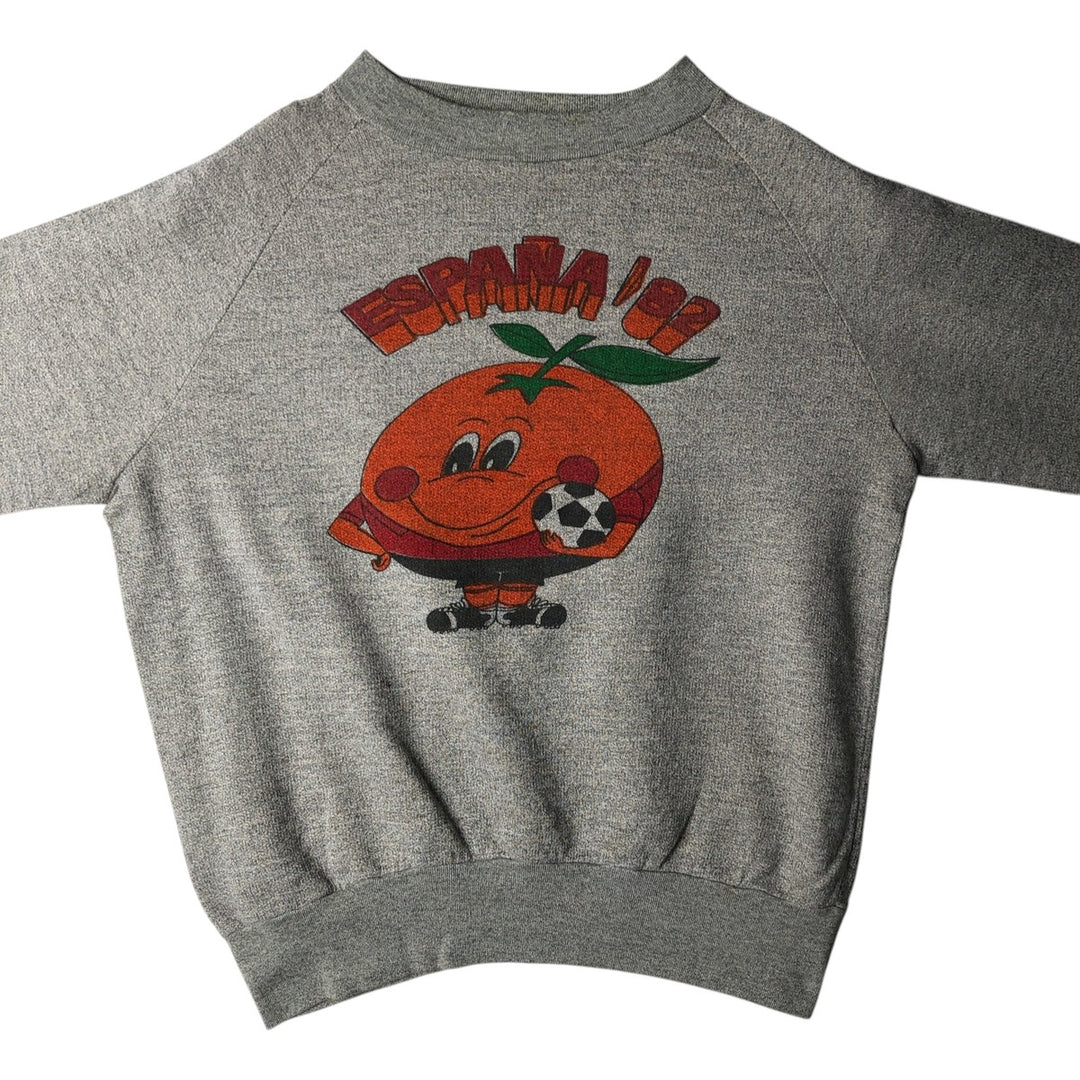 MIAMI Printed Sweatshirt, Women's Size L (approx.), Vintage unclear gray type Vintage Second Hand