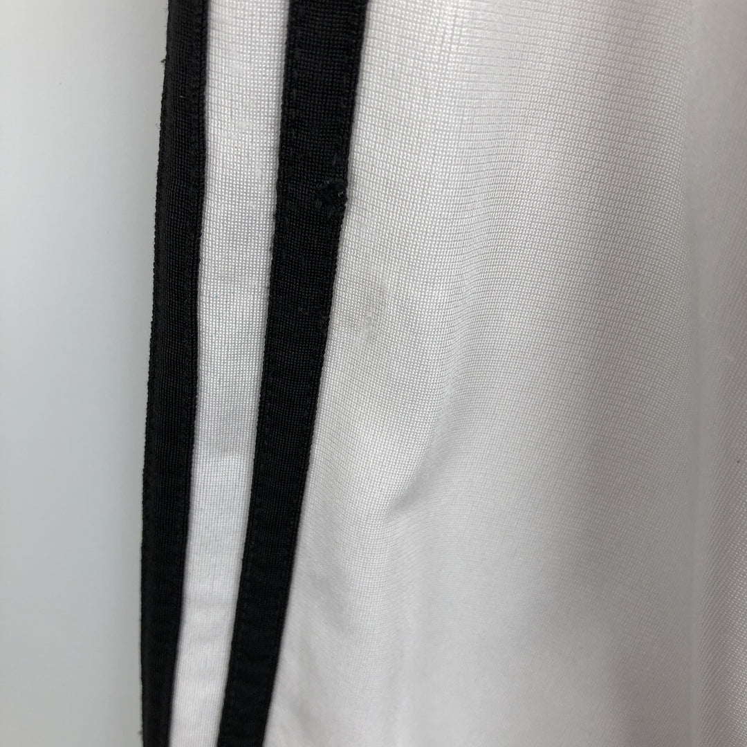 Adidas Originals Jersey Track Jacket, Men's XXL polyester white type Vintage Second Hand