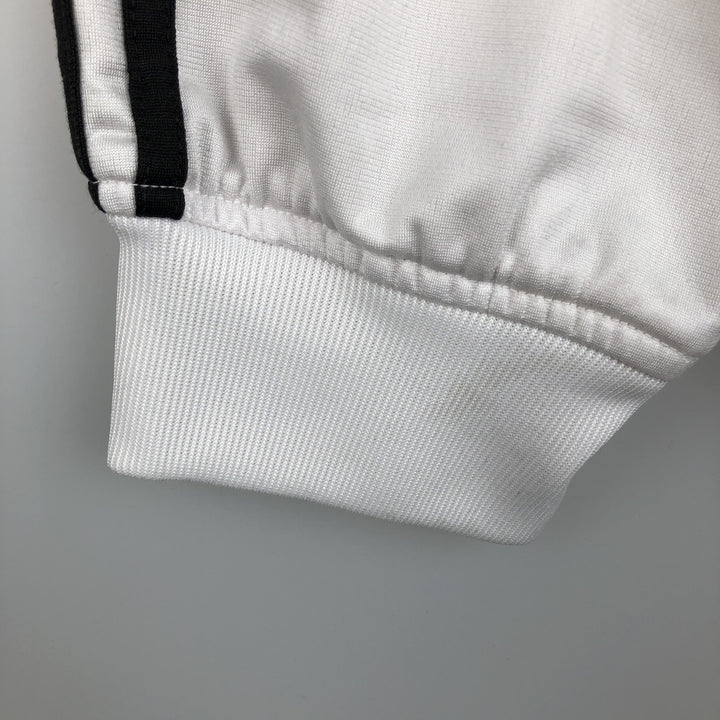 Adidas Originals Jersey Track Jacket, Men's XXL polyester white type Vintage Second Hand