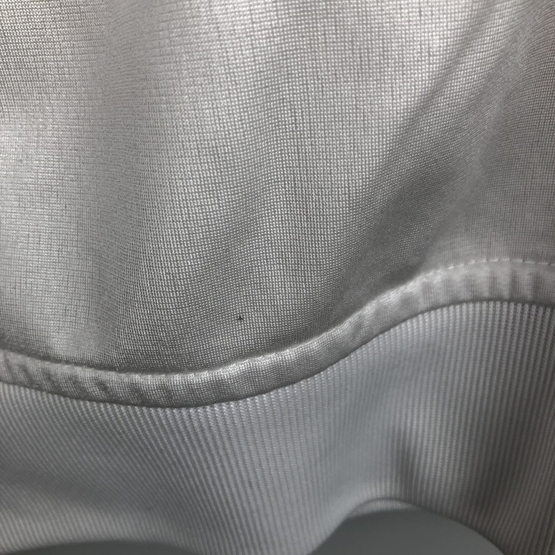 Adidas Originals Jersey Track Jacket, Men's XXL polyester white type Vintage Second Hand