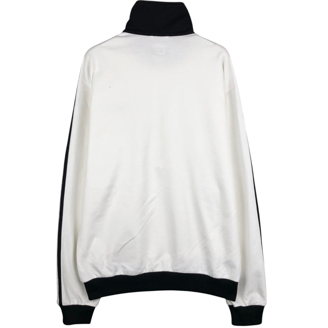 00'S adidas Originals Jersey Track Jacket Men's Size L cotton white type Vintage Second Hand