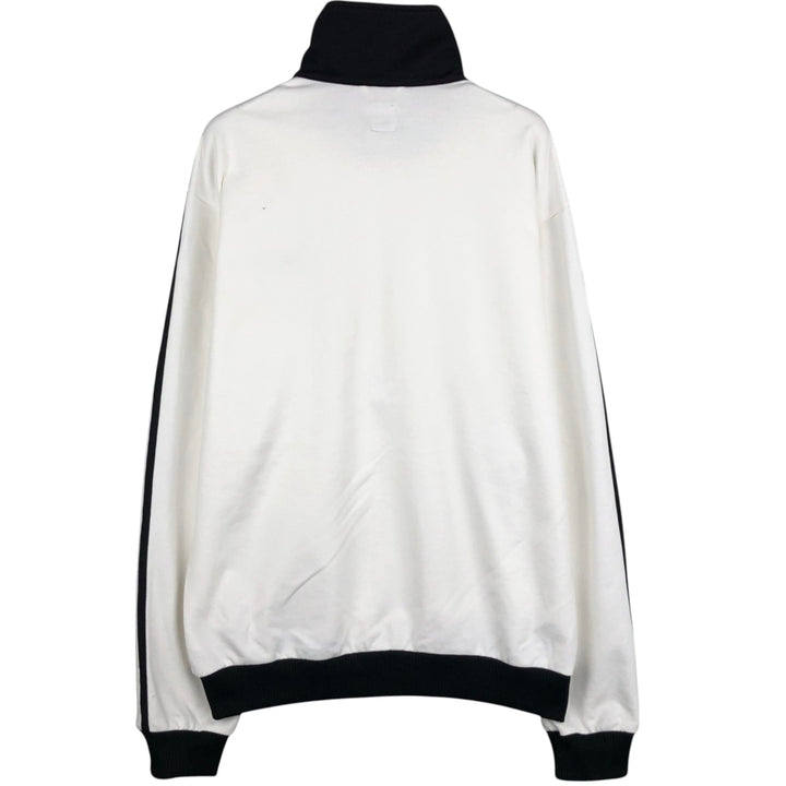 00'S adidas Originals Jersey Track Jacket Men's Size L cotton white type Vintage Second Hand