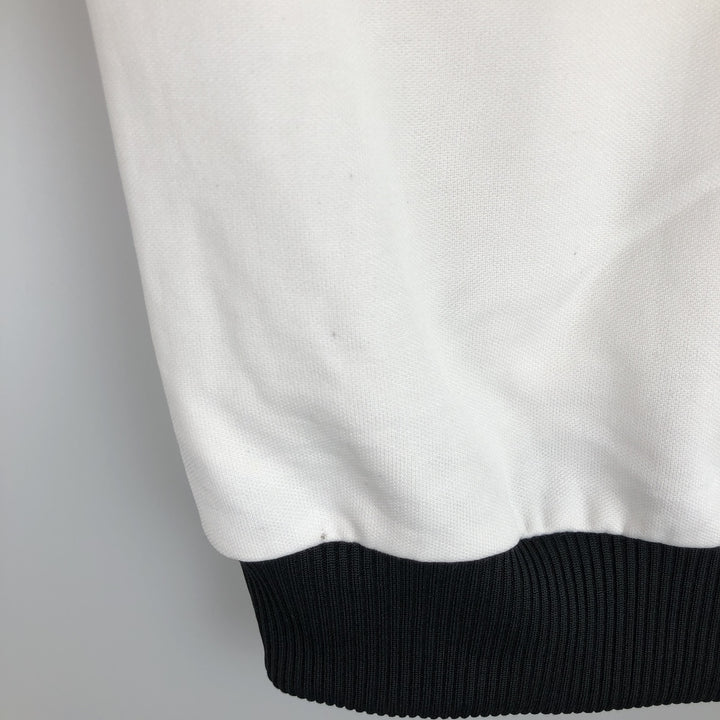 00'S adidas Originals Jersey Track Jacket Men's Size L cotton white type Vintage Second Hand