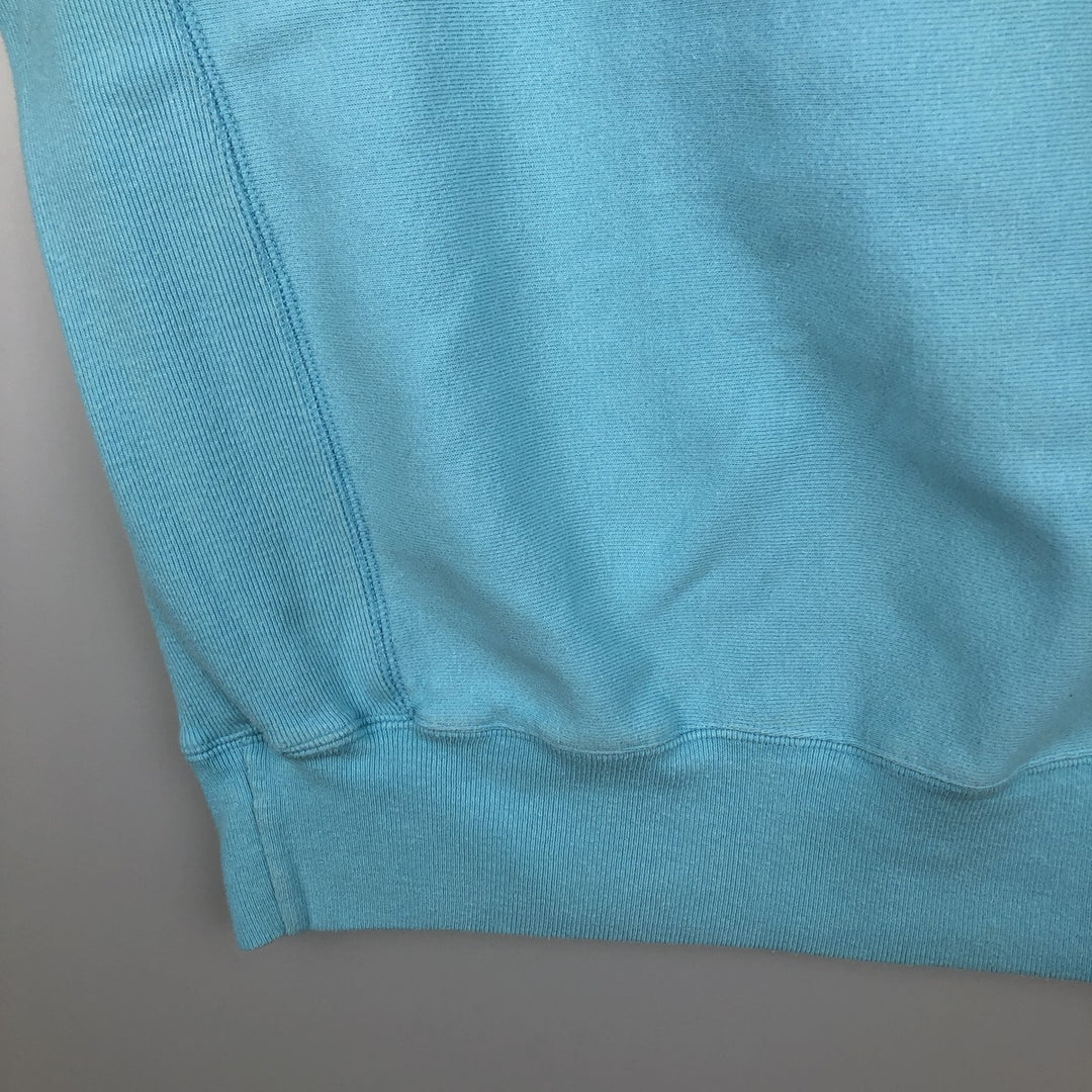 Champion REVERSE WEAVE One-Point Logo Sweatshirt (Women's Size S) cotton Blue type light blue Vintage Second Hand