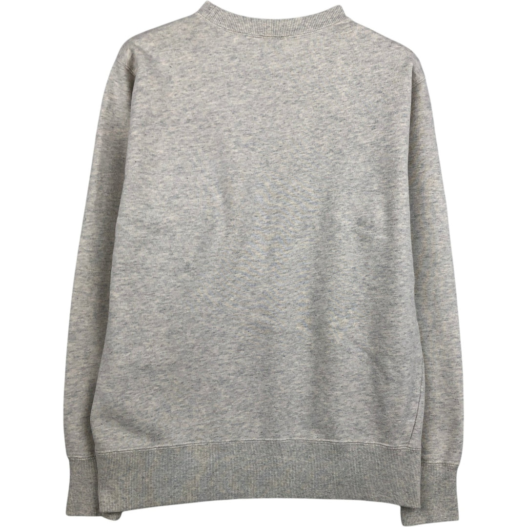 Champion One-Point Logo Sweatshirt (Women's Size M) unclear gray type Vintage Second Hand