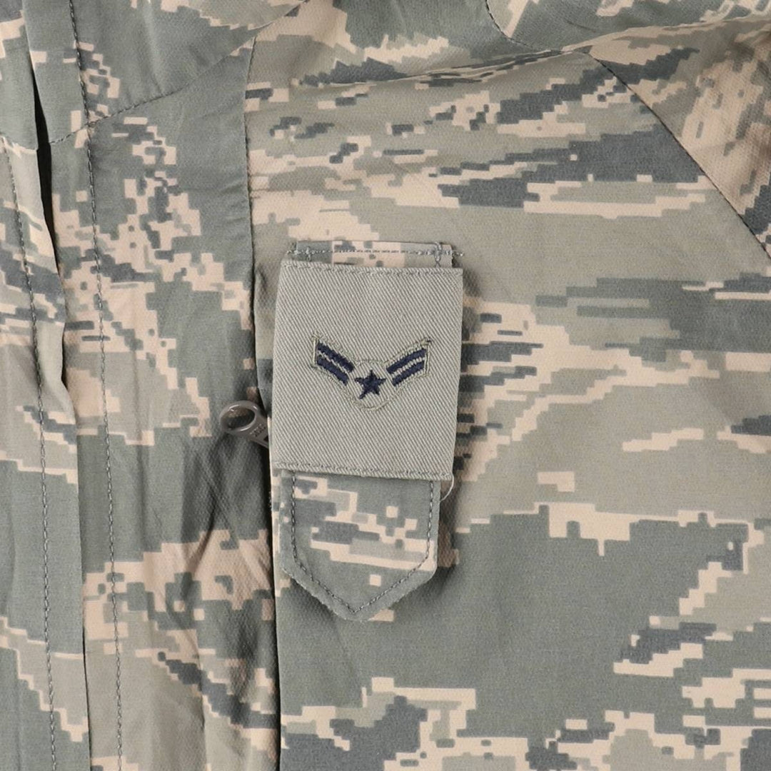 Genuine US military issue ABU camouflage pattern digital tiger camo military Gore-Tex parka, made in USA, MEDIUM SHORT (equivalent to men's M). unclear Khaki type Vintage Second Hand