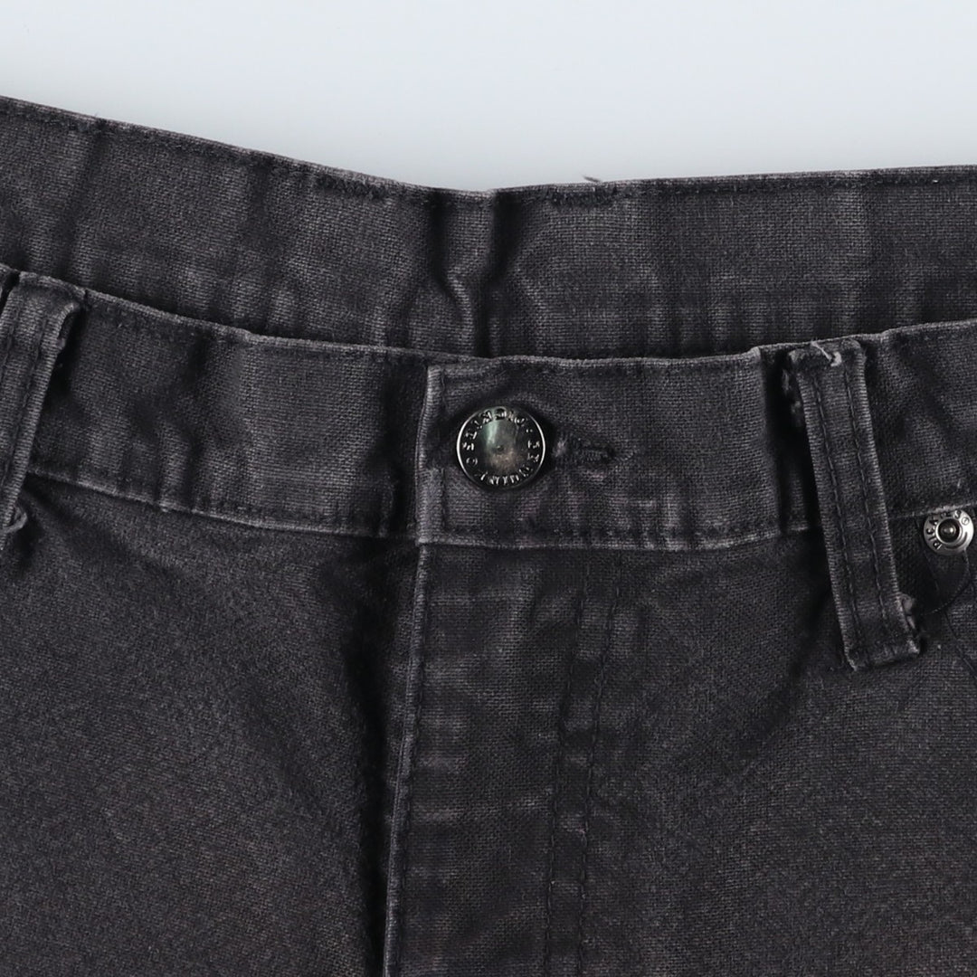 Dickies Black Denim Painter Pants, Men's Size W34 (approx.) cotton black type Vintage Second Hand
