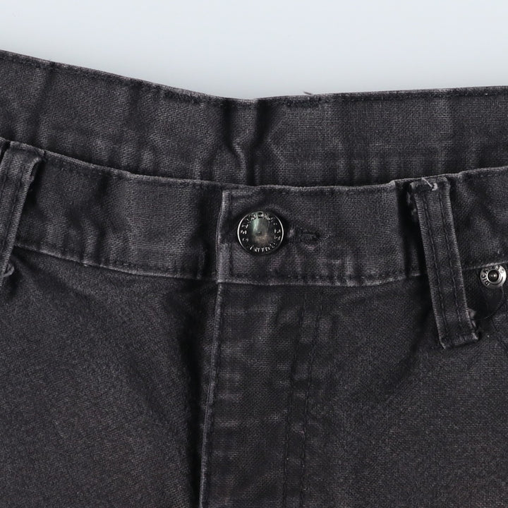 Dickies Black Denim Painter Pants, Men's Size W34 (approx.) cotton black type Vintage Second Hand