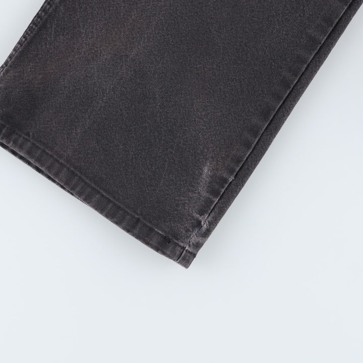 Dickies Black Denim Painter Pants, Men's Size W34 (approx.) cotton black type Vintage Second Hand