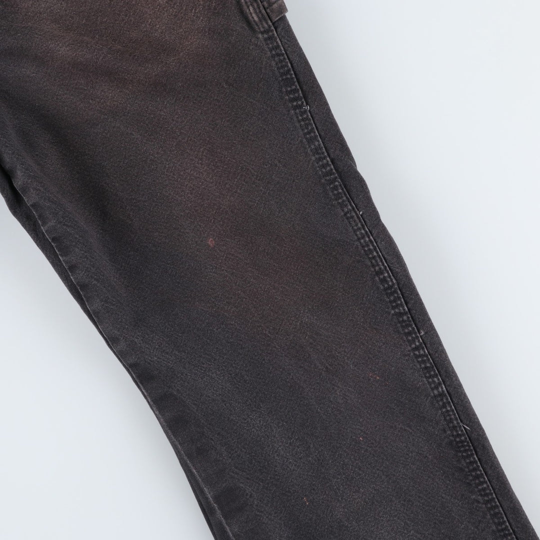 Dickies Black Denim Painter Pants, Men's Size W34 (approx.) cotton black type Vintage Second Hand