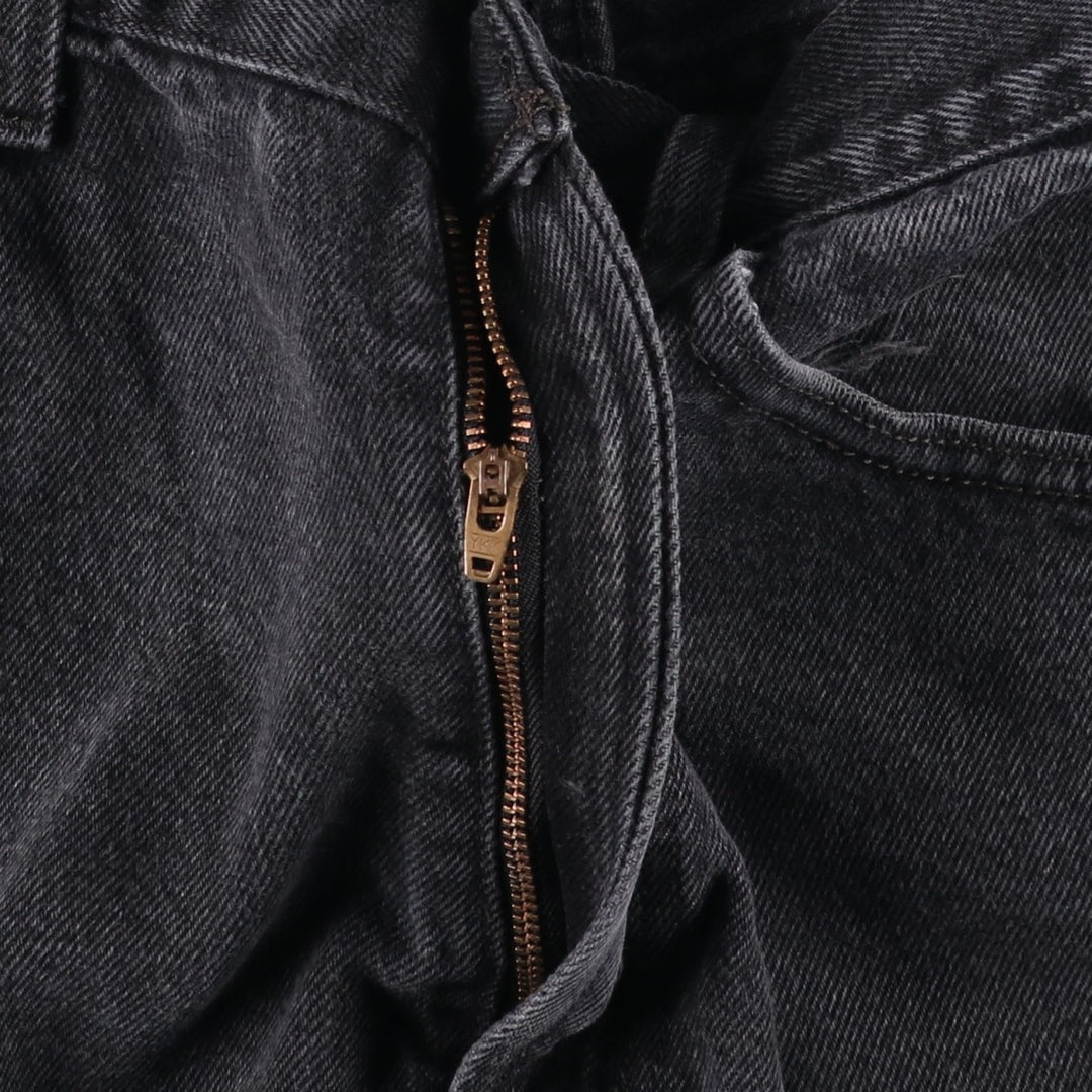 2000'S Levi's 505 Regular Fit Black Denim Tapered Denim Pants, Men's Size 36 cotton black type Vintage Second Hand