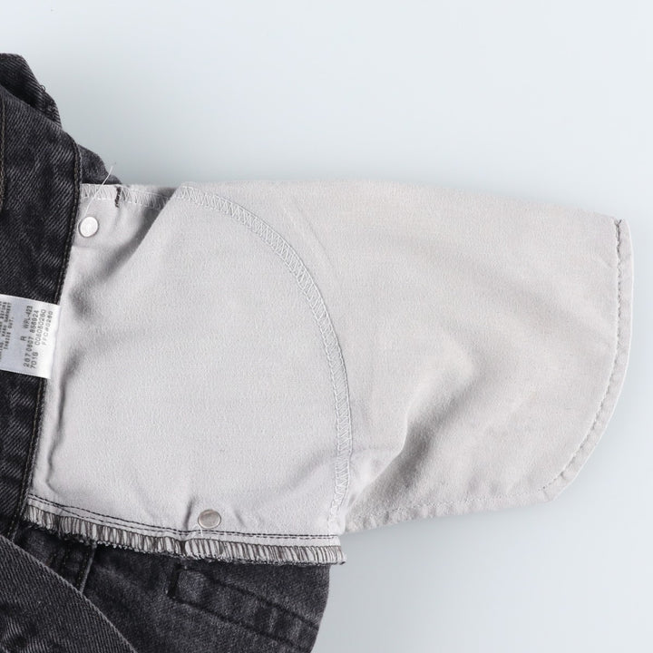 2000'S Levi's 505 Regular Fit Black Denim Tapered Denim Pants, Men's Size 36 cotton black type Vintage Second Hand