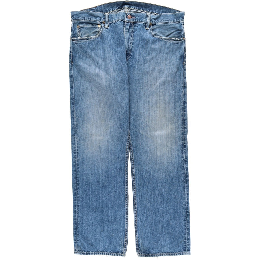 Ralph Lauren POLO RALPH LAUREN Straight Denim Pants, Men's Size W39 (approx.) cotton blue type Vintage Second Hand