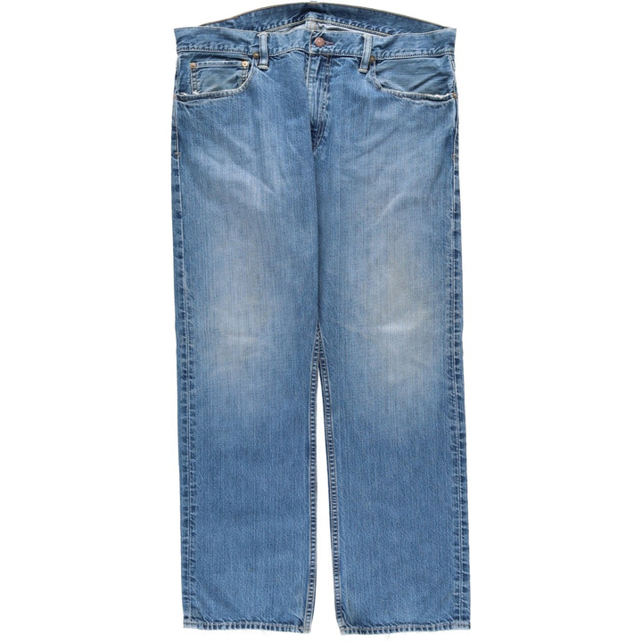 Ralph Lauren POLO RALPH LAUREN Straight Denim Pants, Men's Size W39 (approx.) cotton blue type Vintage Second Hand