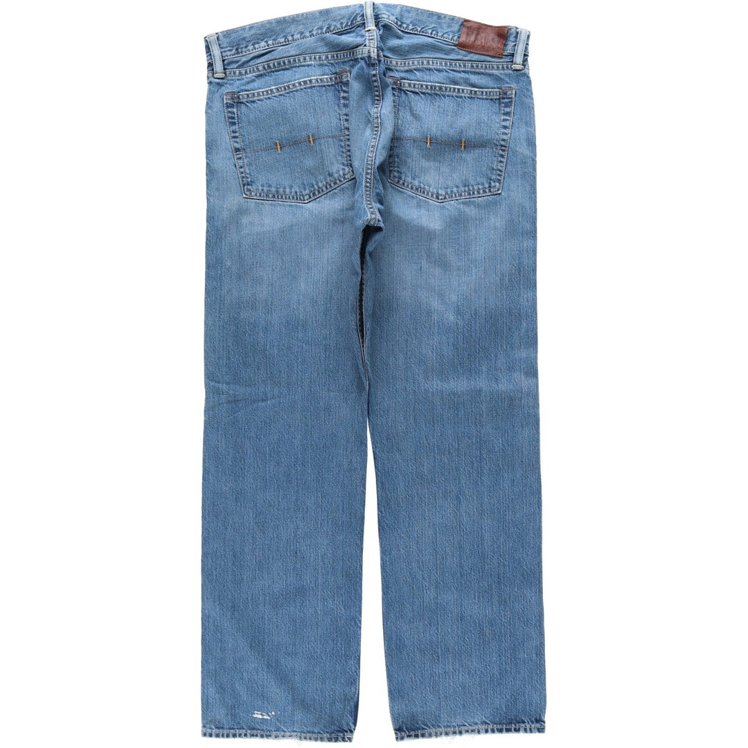 Ralph Lauren POLO RALPH LAUREN Straight Denim Pants, Men's Size W39 (approx.) cotton blue type Vintage Second Hand
