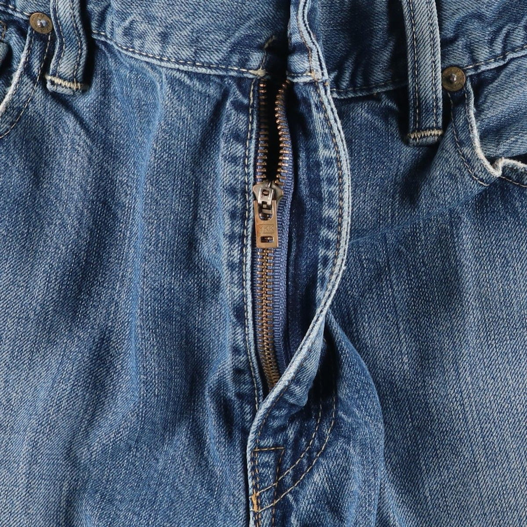 Ralph Lauren POLO RALPH LAUREN Straight Denim Pants, Men's Size W39 (approx.) cotton blue type Vintage Second Hand